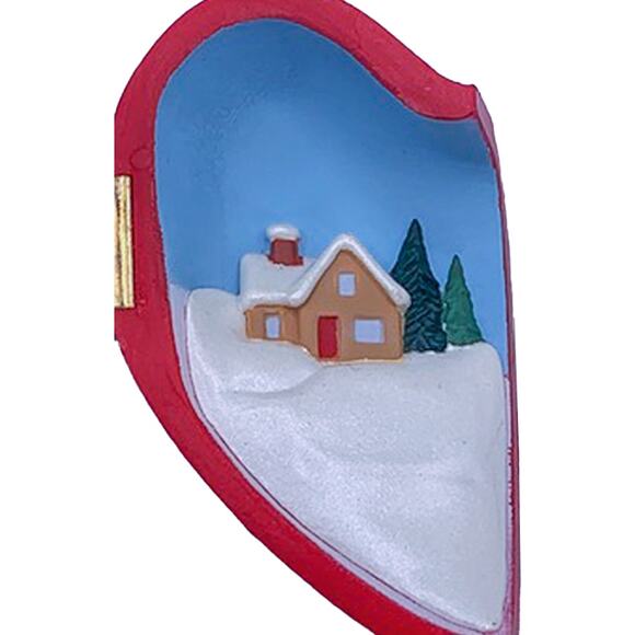 1991 Hallmark Keepsake Heart of Christmas QX435-7 Collectible Ornament in Box - Picture 9 of 9